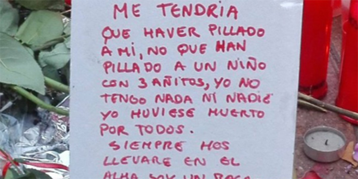 El mensaje de un sintecho a las víctimas del atentado en Barcelona que conmueve en las redes | Internacionales