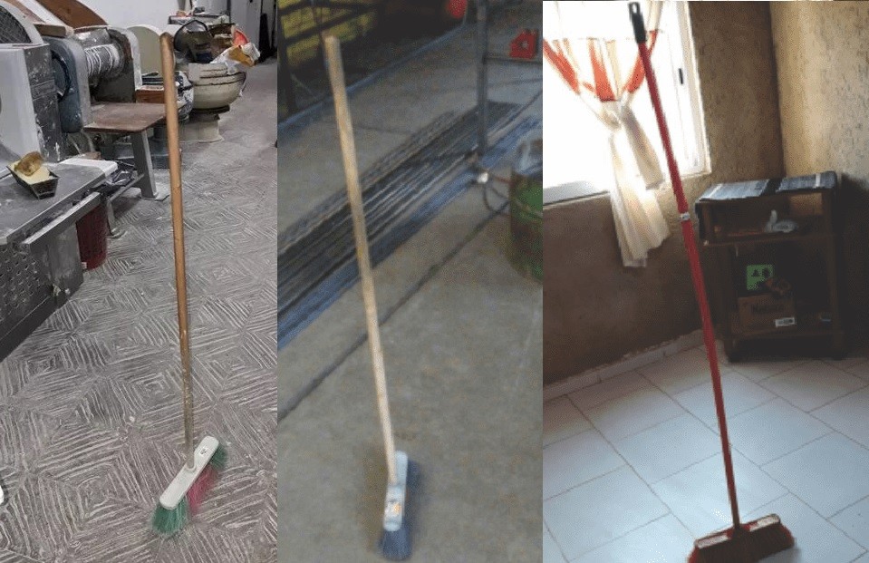 El misterioso caso de las escobas que quedan paradas solas | Redes