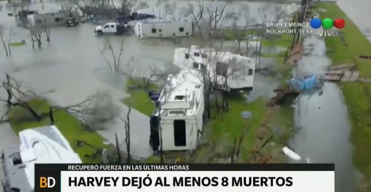 Al menos 8 muertos en Texas por el huracán Harvey | Internacionales