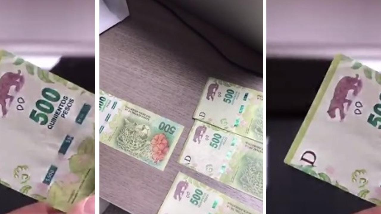 Le dieron billetes de 500 pesos falsos, lo contó en un video y se volvió viral | Actualidad