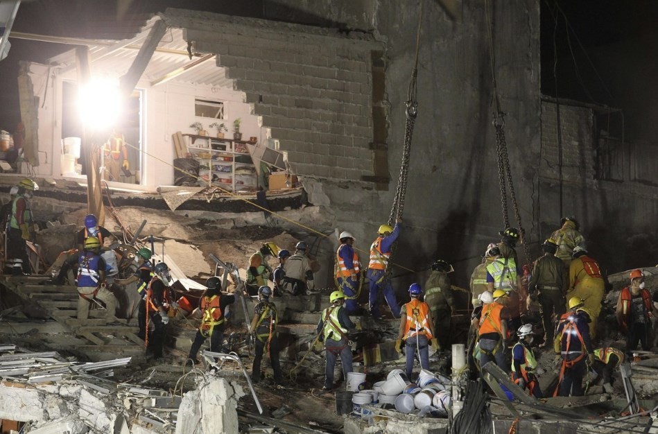 Terremoto en México: buscan a 40 personas  atrapadas en un edificio derrumbado | Internacionales