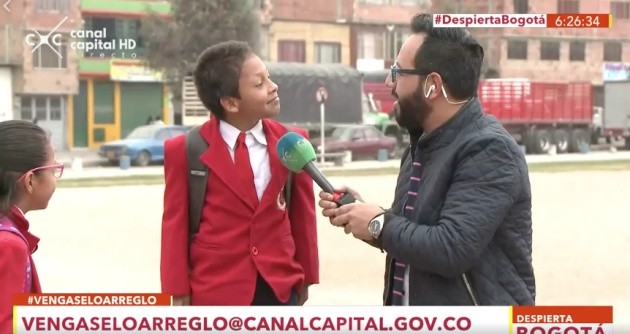 Video viral: un nene abandonó una entrevista televisiva para no llegar tarde a la escuela | Curiosidades