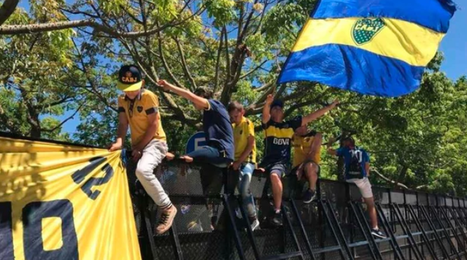 Superclásico: los hinchas de Boca hicieron un banderazo para despedir a su equipo | Deportes