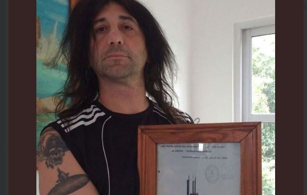 El día que el ARA San Juan fue escenario de una banda de rock | Actualidad