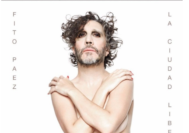 Polémica por la foto de tapa de Fito Páez: maquillado y con el cuerpo de una mujer | Espectáculos