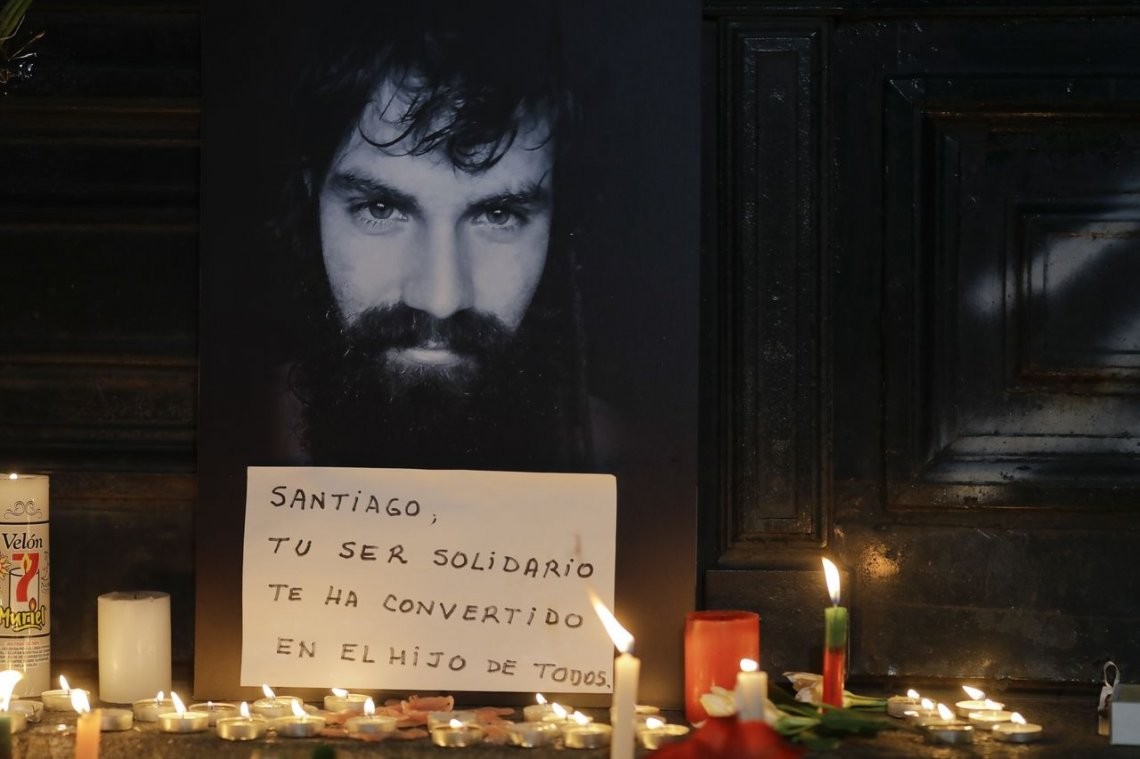 Velan los restos de Santiago Maldonado en 25 de Mayo | Política