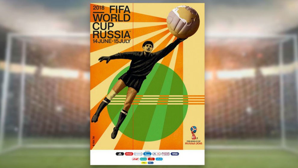 El póster oficial del Mundial 2018 homenajea a un legendario arquero ruso | Deportes