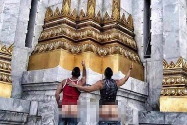 Tailandia: expulsan a dos turistas estadounidenses por bajarse los pantalones en un templo | Internacionales