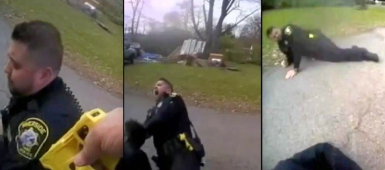 "Lo siento Nick": un policía le disparó por error a su compañero con una pistola eléctrica | Internacionales