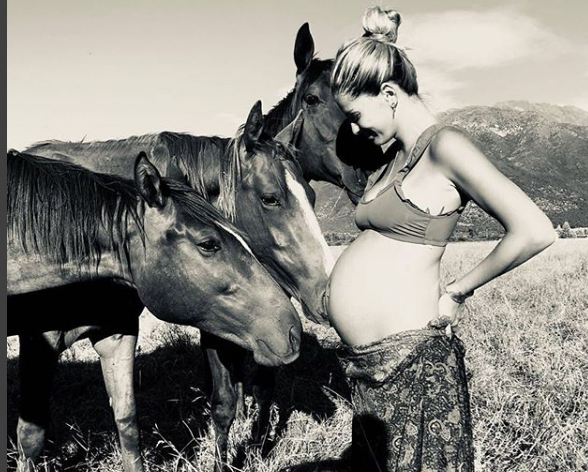 Las tiernas fotos de la China Suárez, embarazada de siete meses | Espectáculos