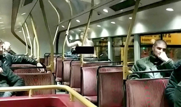 Sorprendieron a una pareja teniendo sexo en un colectivo | Redes