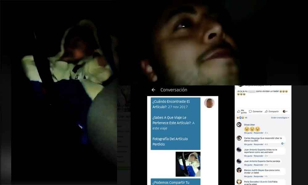 Video: una pareja olvidó a su bebé en un Uber | Redes