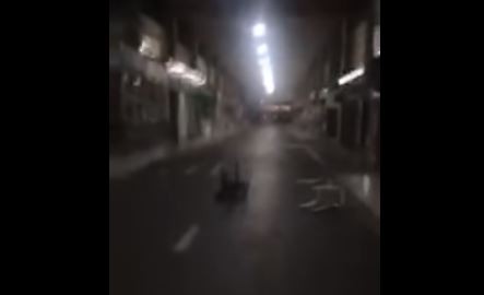 Video: un vigilante fue espantado por un fantasma en el mercado | Curiosidades