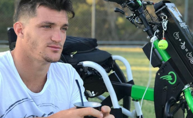 A Gustavo Fernández le perdieron su silla de ruedas y peligra su participación en el Abierto de Australia | Deportes