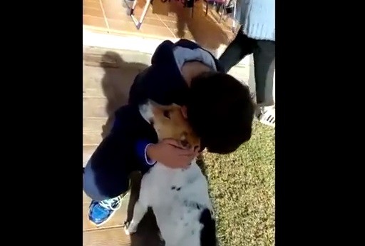 La emocionante reacción de un nene cuando le regalaron un perro para los Reyes Magos | Redes