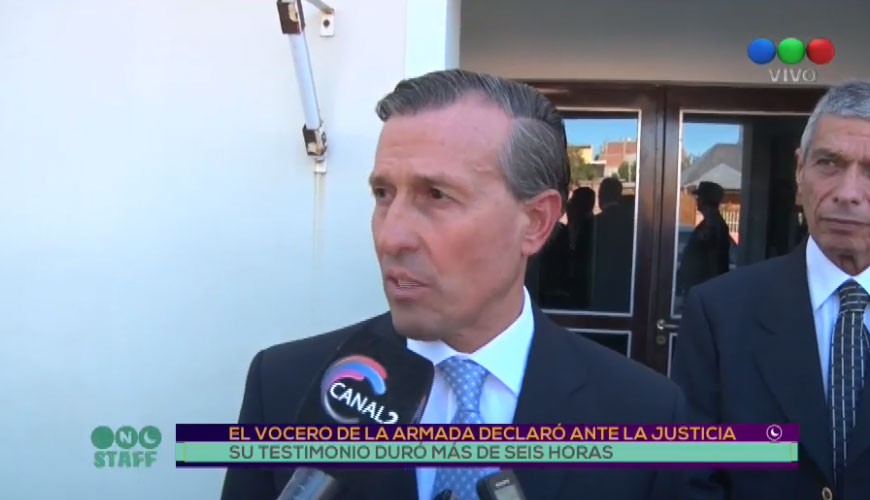 ARA San Juan: ante la jueza, el vocero de la Armada Enrique Balbi negó presiones para informar | Actualidad