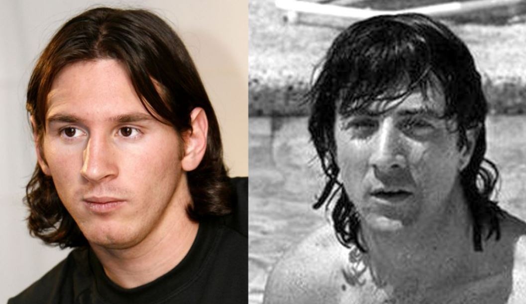 ¡ESTÁS IGUAL! ¿Quién es el famoso actor estadounidense que de joven era MUY parecido a Messi? | Redes