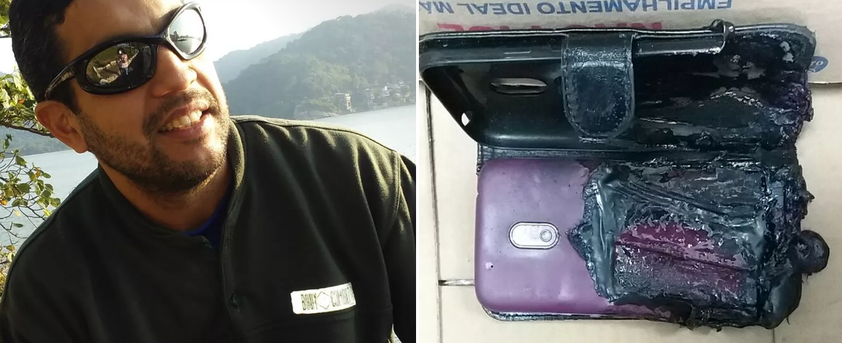 Brasil: un hombre estaba en el supermercado y le explotó el celular que tenía en el bolsillo | Internacionales