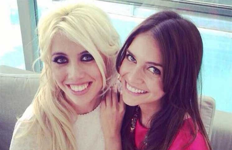 La divertida foto retro de Zaira y Wanda Nara | Espectáculos