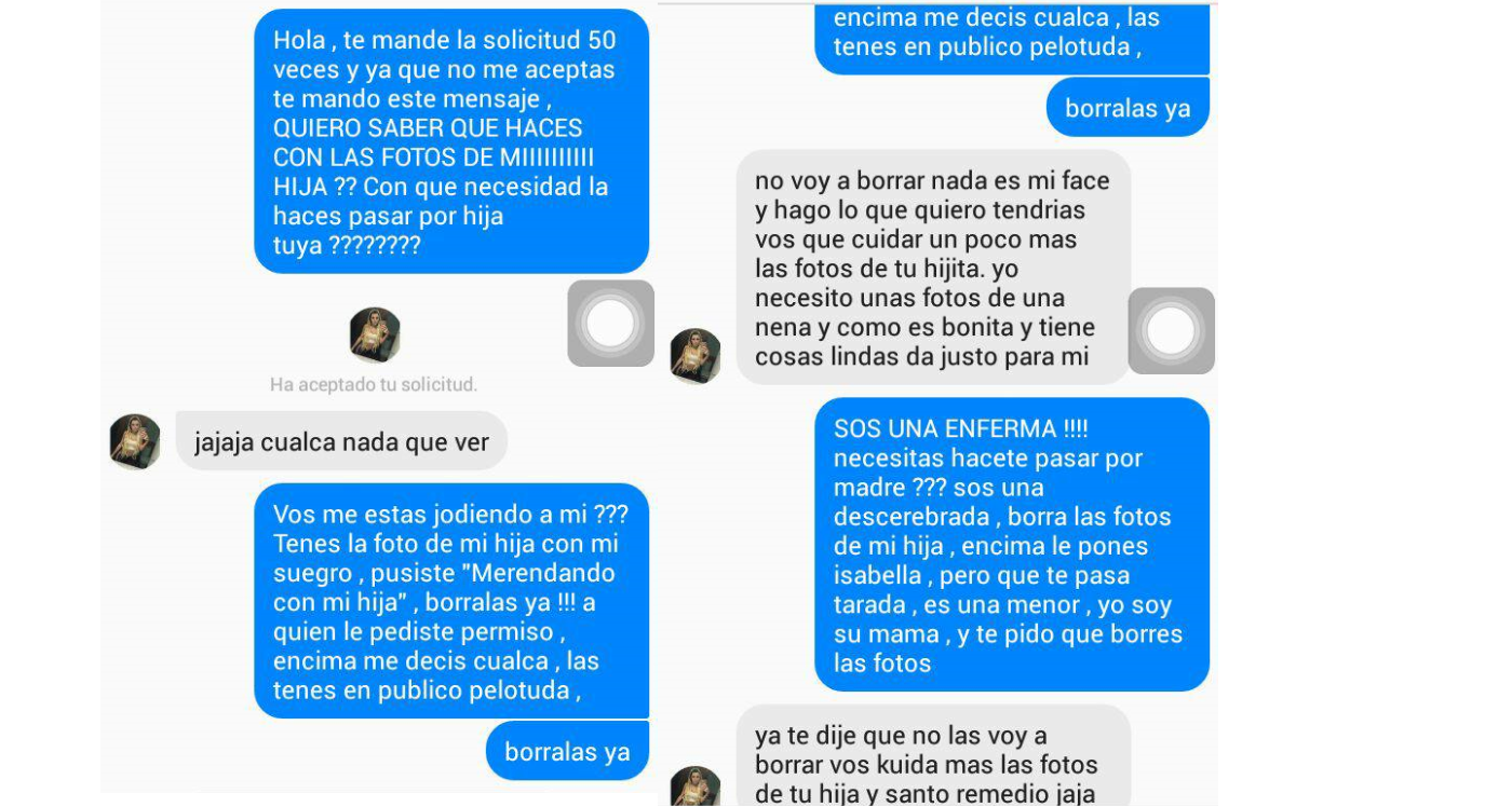 Estremecedor: una mujer descubrió que un perfil de Facebook subía fotos de su hija desde hace 11 meses | Redes