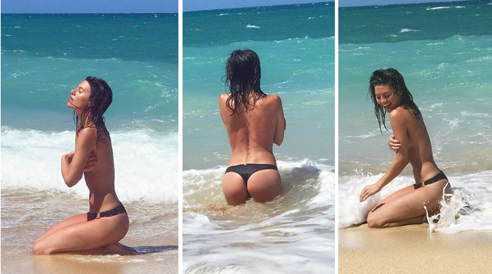 ¡Un fuego!: Sofía "Jujuy" Jiménez fue a una playa nudista y compartió las fotos en Instagram | Espectáculos