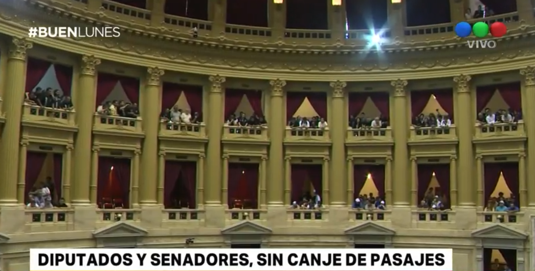 Diputados y senadores, sin canje de pasajes | Política