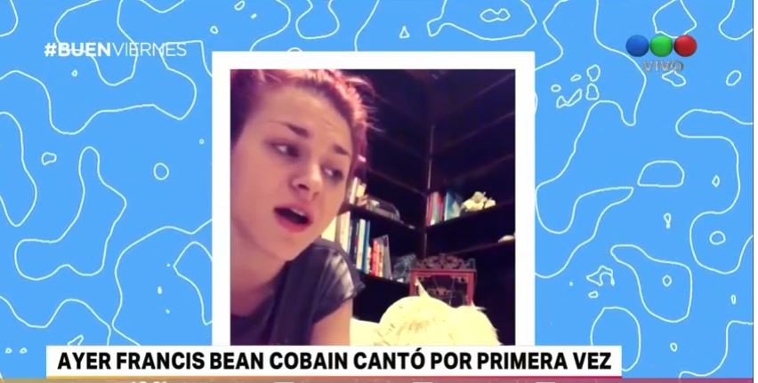 En el aniversario de la muerte de Kurt Cobain, su hija estrenó su primera canción | MTV News