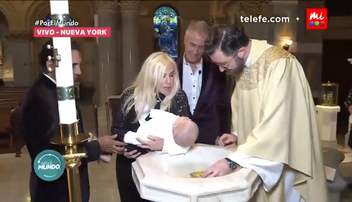 Marley y Susana bautizaron a Mirko en Nueva York | Espectáculos