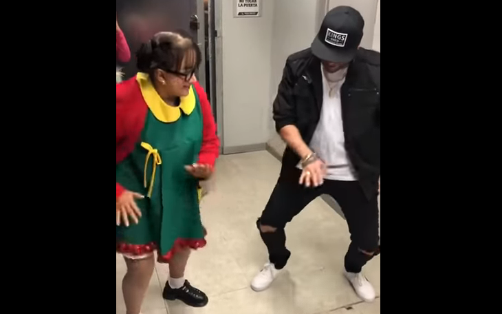Video: la Chilindrina aprendió a bailar reggaetón y la rompió | Redes