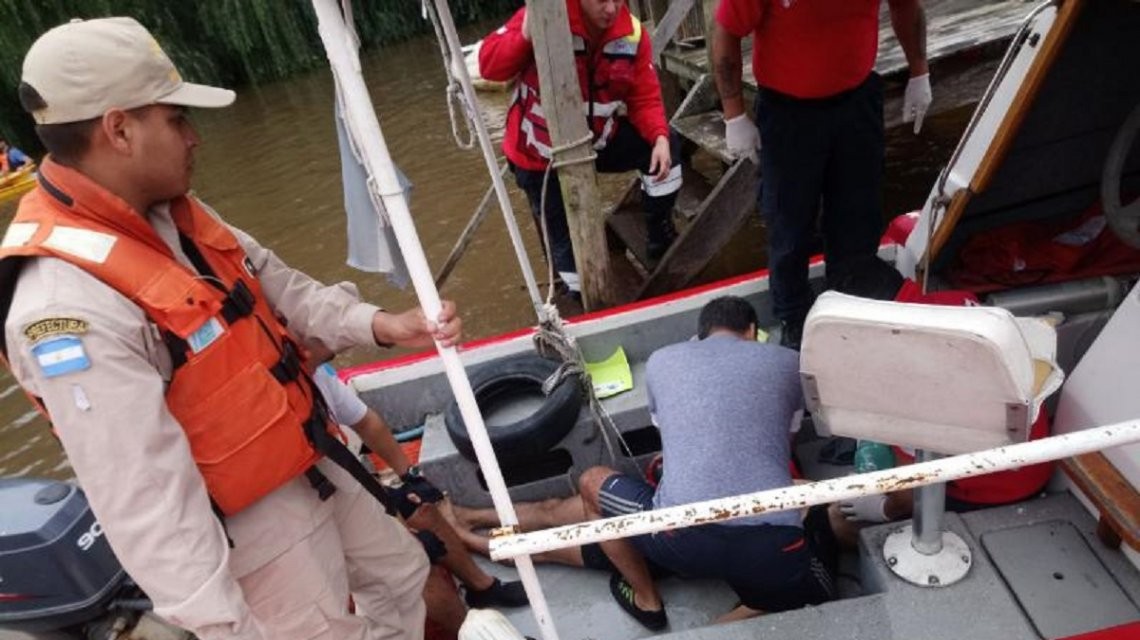 Rescataron a un hombre que se descompensó en medio del río | Actualidad