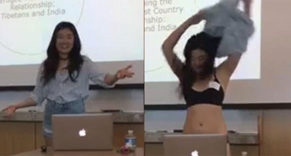 Se desnudó para protestar contra una profesora que la criticó por llevar minishort | Internacionales