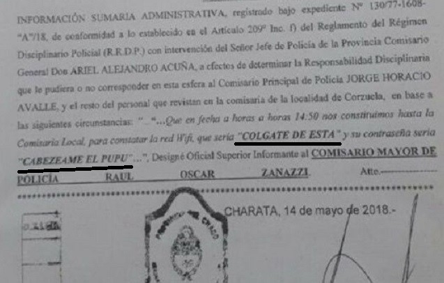Comisaría del terror: investigan la fuga de presos y salta un escándalo por el wifi | Actualidad