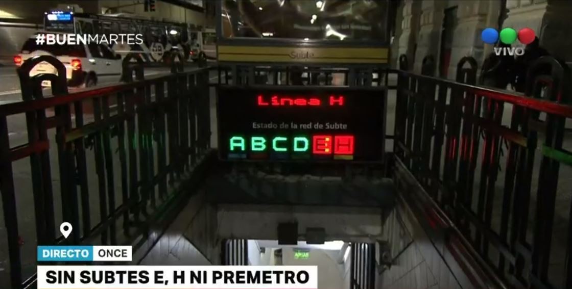 Subte: el martes habrá apertura de molinetes y paro en las líneas E, H y el Premetro | Actualidad