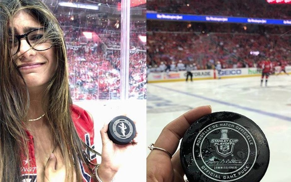 Mia Khalifa fue a ver hockey sobre hielo, le pegó un disco y le estalló un implante de silicona del pecho | Curiosidades