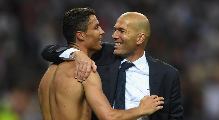 El mensaje de Cristiano Roaldo para Zinedine Zidane | Deportes