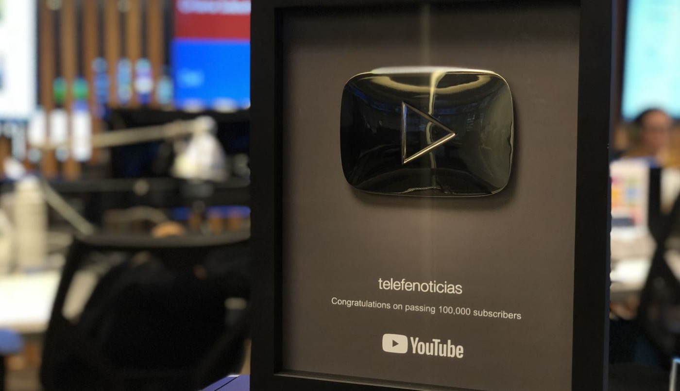 Telefe Noticias superó los cien mil seguidores en Youtube y recibió el "Botón de Plata" | Redes