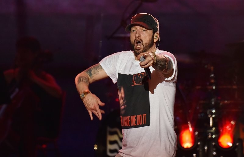 Video: pánico en un recital de Eminem por sonidos parecidos a disparos | Espectáculos