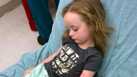 Su hija de 5 años sufrió una parálisis: el pelo reveló las causas del problema | Curiosidades