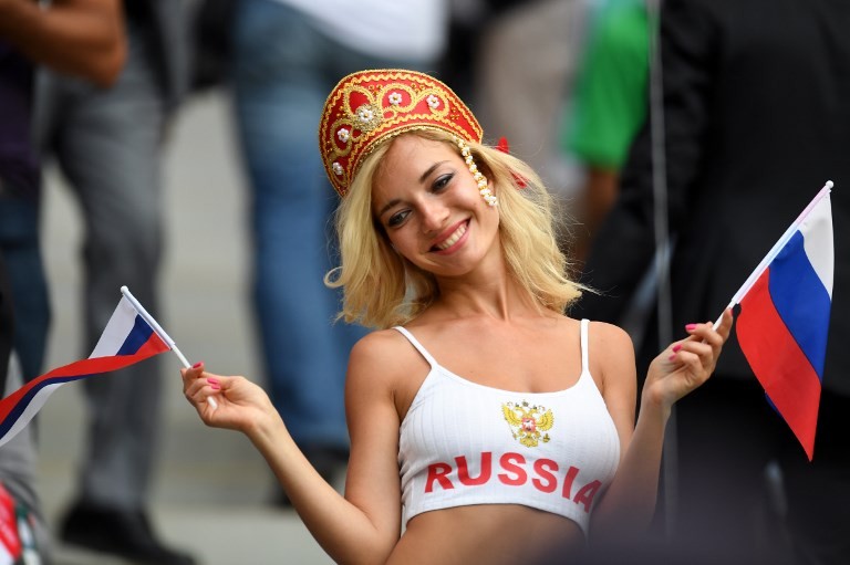 Todo el color de la hinchada rusa en el partido inaugural | Rusia 2018