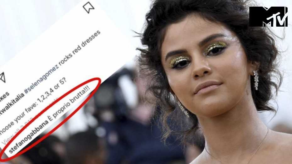 Un famoso diseñador de moda llamó “fea” a Selena Gomez y a sus fans no les gustó nada | MTV News