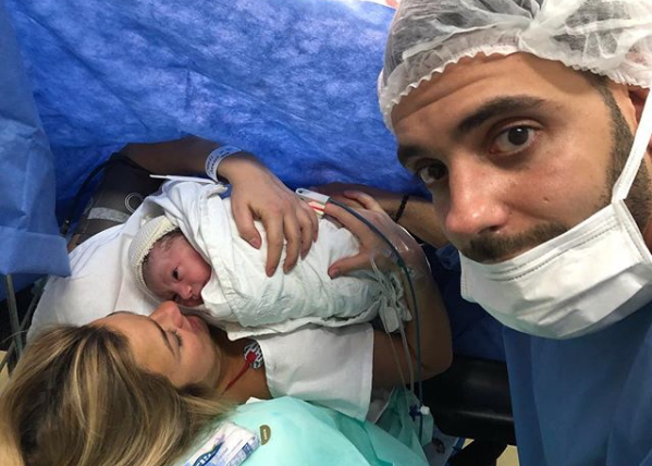 Nació Francisco, el primer hijo de Ailén Bechara | Espectáculos