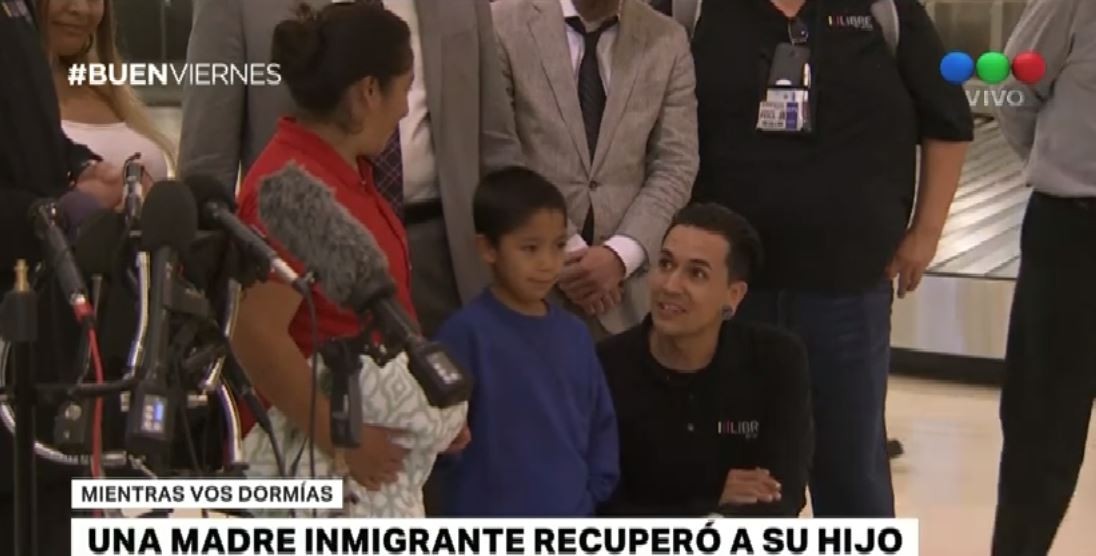 La inmigrante guatemalteca que recuperó a su hijo: "No me podía ir sin mi hijo" | Internacionales