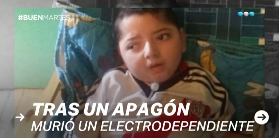 Un nene electrodependiente murió después de que les cortaran la luz por falta de pago | Actualidad