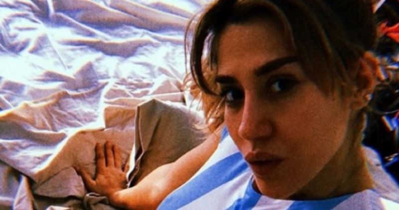 El festejo hot de JImena Barón tras el triunfo de la selección argentina | Espectáculos