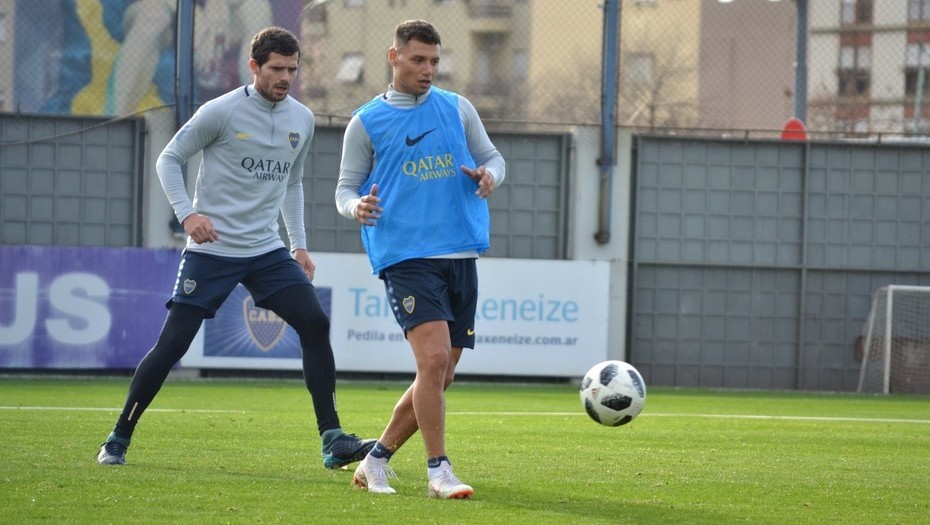 Mauro Zárate ya pisó el césped de La Bombonera | Deportes