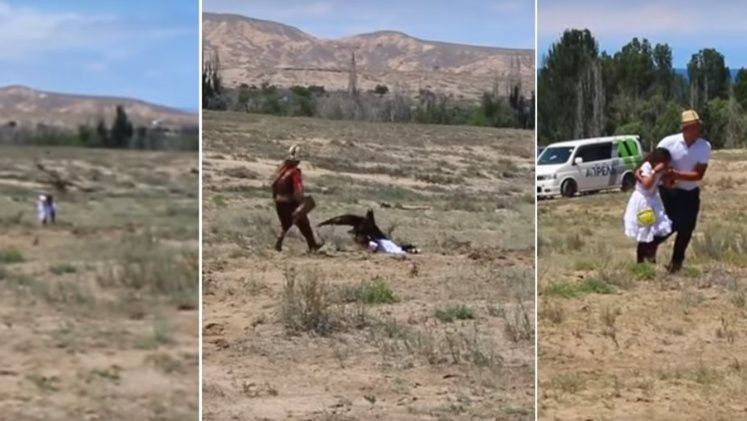 Video escalofriante: así atacó un águila a una nena de 8 años | Curiosidades