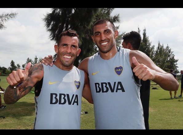 El baile de Tevez y Wanchope en Sarasota que se hizo viral | Redes