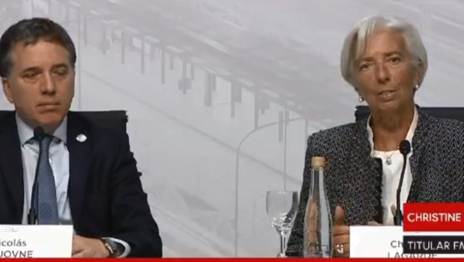 Lagarde, junto a Dujovne: "La economía va a mejorar a comienzos del 2019" | Política