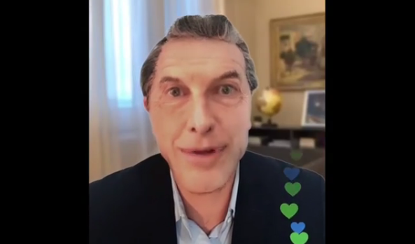 La divertida imitación de Freddy Villarreal al Instagram live de Mauricio Macri | Espectáculos