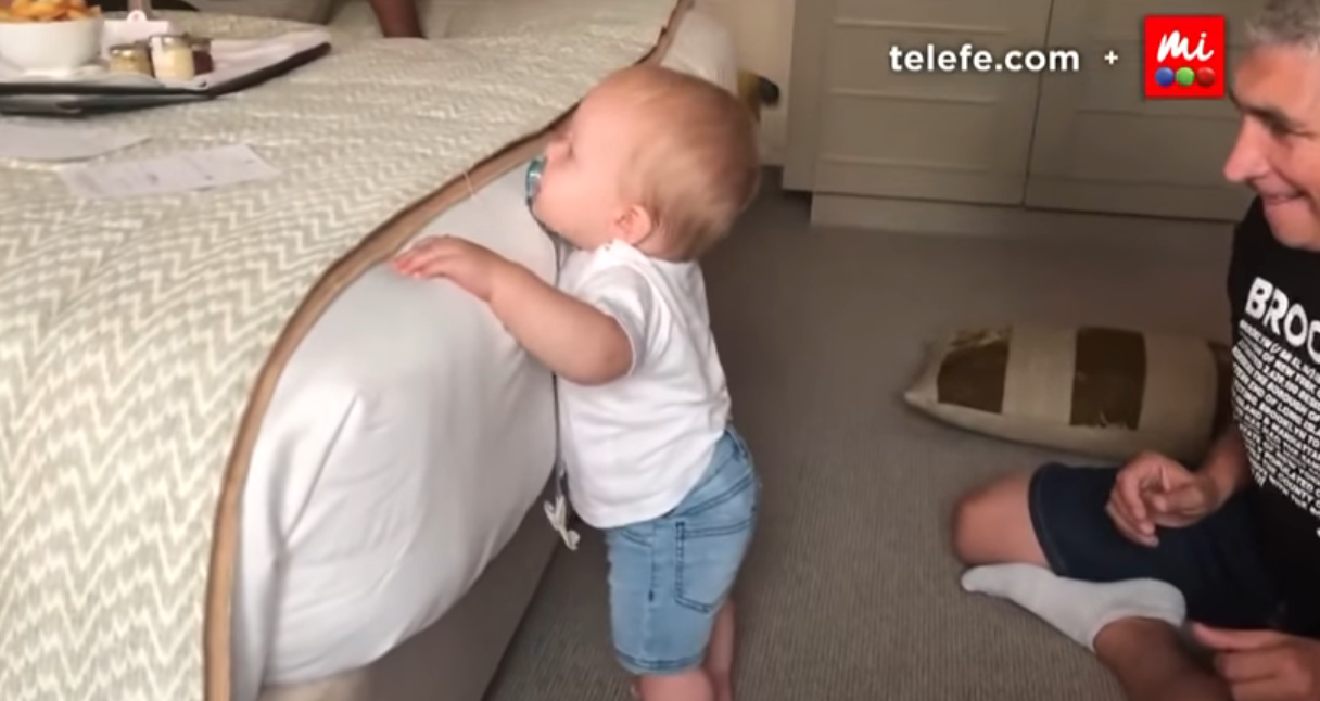 El momento más tierno: Mirko aprende a caminar | Espectáculos